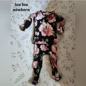 Lou Lou Boutique Newborn Two-Piece Outfit